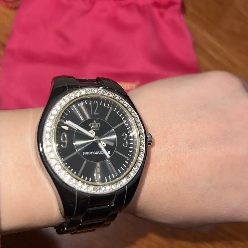 Juicy Couture authentic Watch with pave bezel - Picture 5 of 5